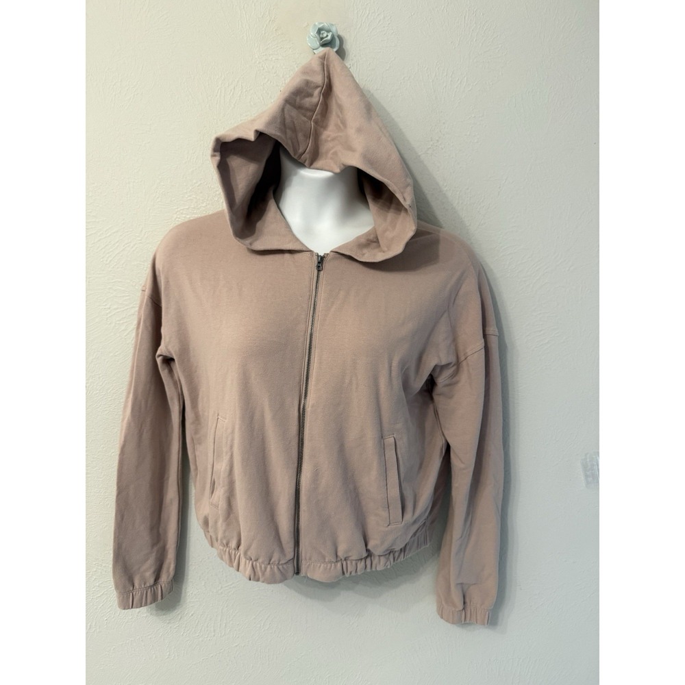 Vuori Laguna Hoodie Full Zip elastic waist dusty pink size S/M